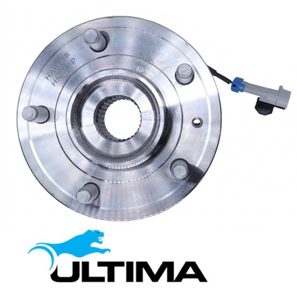 PAIR OF ULTIMA FRONT WHEEL HUB AND BEARINGS ASSEMBLY TO SUIT HOLDEN CAPTIVA CG LE9 2.4L I4 SUITS 7 LS MODEL