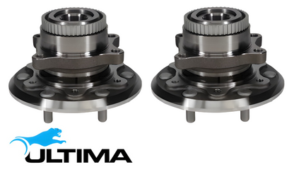2 X ULTIMA FRONT WHEEL HUB AND BEARING ASSEMBLY TO SUIT TOYOTA 1KD-FTV TURBO DIESEL 3.0L I4