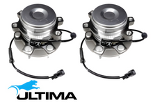 2 X ULTIMA FRONT WHEEL HUB AND BEARING ASSEMBLY FOR NISSAN NAVARA NP300 YS23DDTT 2.3 I4 TO 11/20 RWD