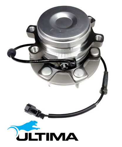 2 X ULTIMA FRONT WHEEL HUB & BEARING ASSEMBLY TO SUIT NISSAN NAVARA D23 YS23DDTT 2.3 I4 TO 11/20 RWD