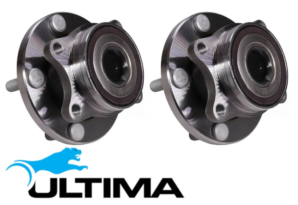 2 X ULTIMA FRONT WHEEL HUB AND BEARING ASSEMBLY TO SUIT SUBARU TRIBECA WX W10 EZ30D EZ36D 3.0L 3.6L F6