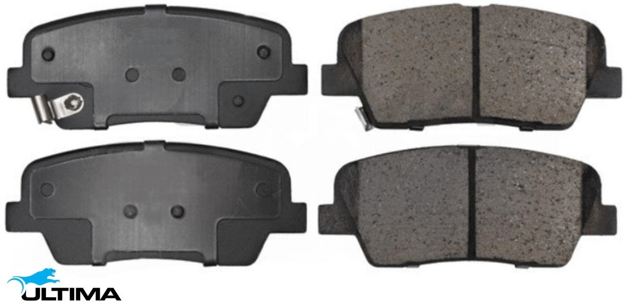 ULTIMA REAR BRAKE PAD SET TO SUIT HYUNDAI SANTA FE CM DM D4HB TURBO DIESEL 2.2L I4