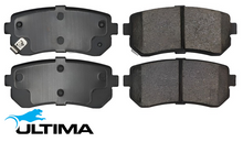 ULTIMA REAR BRAKE PAD SET TO SUIT HYUNDAI TUCSON JM G6BA 2.7L V6