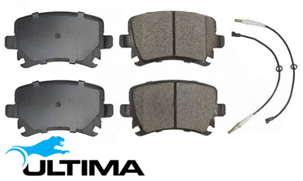 ULTIMA REAR BRAKE PAD SET TO SUIT VOLKSWAGEN EOS 1F BUB 3.2L V6
