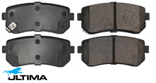 ULTIMA REAR BRAKE PAD SET TO SUIT HYUNDAI I30 FD G4GC G4FC D4FB TURBO DIESEL 1.6L 2.0L I4