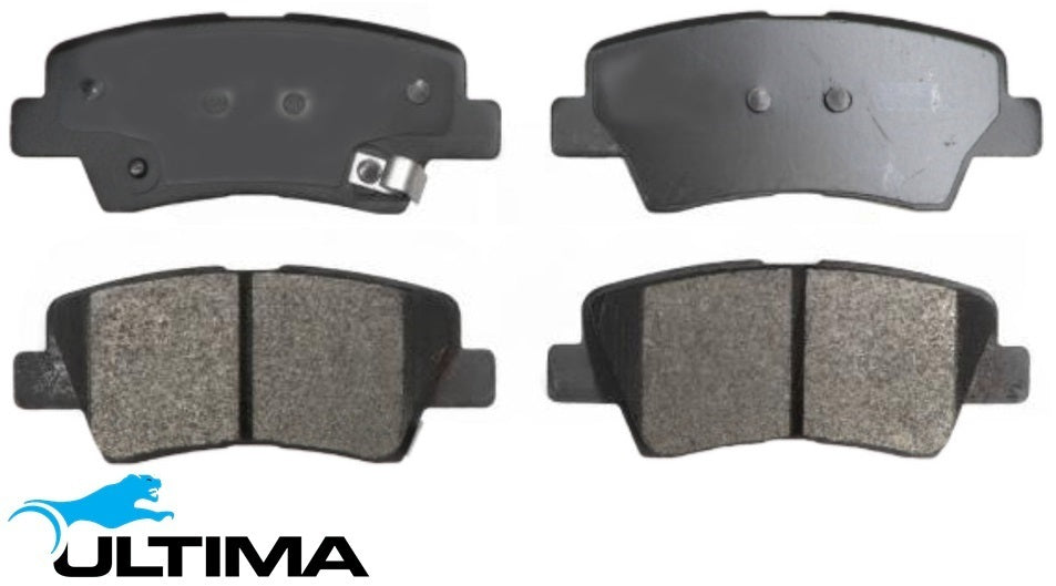 ULTIMA REAR BRAKE PAD SET TO SUIT KIA CERATO BD G4NA 2.0L I4 EXCEPT F551C CHASSIS