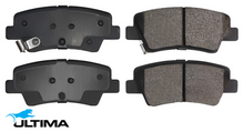 ULTIMA REAR BRAKE PAD SET TO SUIT KIA RIO UB YB G4FA G4FD G4LC 1.4L 1.6L I4 ELECTRIC PARK BRAKE