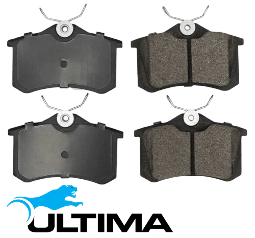 ULTIMA REAR BRAKE PAD SET TO SUIT MG ZS180 25K4F 2.5L V6