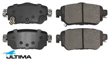 ULTIMA REAR BRAKE PAD SET TO SUIT NISSAN QASHQAI J11 MR20DD HRA2DDT R9M TURBO DIESEL 1.2 1.6 2.0L I4