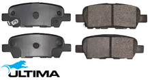 ULTIMA REAR BRAKE PAD SET TO SUIT NISSAN HR12DDT HR15DE MR16DDT HR16DE R9M MRA8DE 1.2 1.5 1.6 1.8 I4