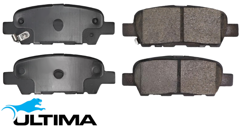 ULTIMA REAR BRAKE PADS TO SUIT NISSAN X-TRAIL T30 T31 SR20VET YD22DDTI M9R TURBO DIESEL 2.0L 2.2L I4