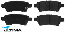ULTIMA REAR BRAKE PAD SET TO SUIT NISSAN YD25DDTI TURBO DIESEL 2.5L I4