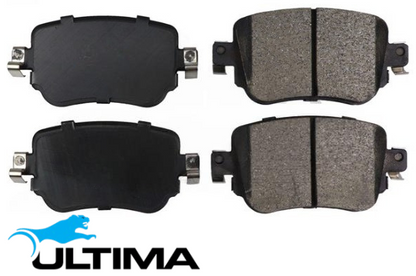 ULTIMA REAR BRAKE PAD SET TO SUIT SKODA OCTAVIA NE CHHA CHHB CUPA TURBO DIESEL 2.0L I4