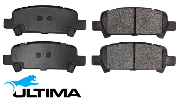ULTIMA REAR BRAKE PAD SET TO SUIT SUBARU LEGACY BP EJ202 EJ204 EJ255 2.0L 2.5L F4