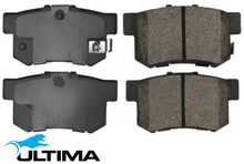 ULTIMA REAR BRAKE PAD SET TO SUIT HONDA INTEGRA DB B18C 1.8L I4 SUITS 149KW