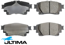 ULTIMA REAR BRAKE PAD SET TO SUIT TOYOTA YARIS MXPB10R MXPJ10R MXPJ15R M15A-FKS M15A-FXE 1.5L I3