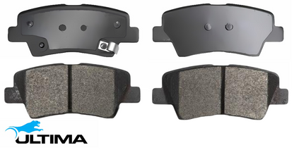 ULTIMA REAR BRAKE PAD SET TO SUIT SSANGYONG KORANDO C200 M172.950 OM671.950 TURBO DIESEL 2.0L I4