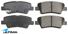 ULTIMA REAR BRAKE PAD SET TO SUIT KIA CERATO YD G4NB G4NC G4NA 1.8L 2.0L I4