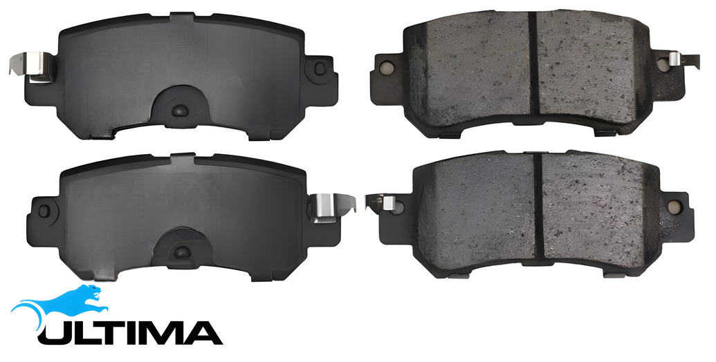 ULTIMA REAR BRAKE PAD SET TO SUIT MAZDA CX-3 DK PE-VPS 2.0L I4 EXCEPT 20S MODEL