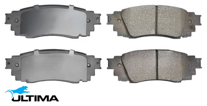 ULTIMA REAR BRAKE PAD SET TO SUIT TOYOTA VELLFIRE GGH30R GGH35R 2GR-FE 3.5L V6