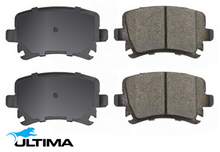 ULTIMA REAR BRAKE PAD SET TO SUIT VOLKSWAGEN CROSSPOLO 9N BTS 1.6L I4