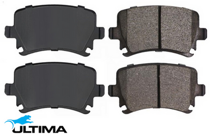 ULTIMA REAR BRAKE PAD SET TO SUIT VOLKSWAGEN BZB CDAA CJSA BJB BLS BKC BXE BGU BSE BTS TURBO DIESEL 1.6L 1.8L 1.9L I4