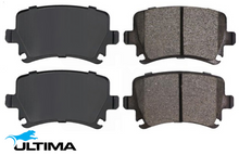 ULTIMA REAR BRAKE PAD SET TO SUIT VOLKSWAGEN GOLF MK.6 CTHD TURBO S/C 1.4L I4 4D ONLY