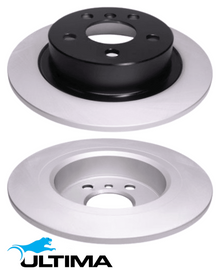 ULTIMA REAR SOLID DISC BRAKE ROTORS TO SUIT BMW 2 SERIES 220I B48A20A B48A20F 2.0L I4 SUITS F25 ONLY