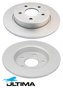 REAR SOLID DISC BRAKE ROTORS TO SUIT FORD FOCUS LT B5254T3 HYDA 2.5 I5 EXCEPT GXXGC CHASSIS OD 265MM