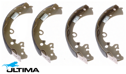 ULTIMA REAR BRAKE SHOE SET TO SUIT TOYOTA HILUX GGN25R GGN125R 1GR-FE 4.0L V6