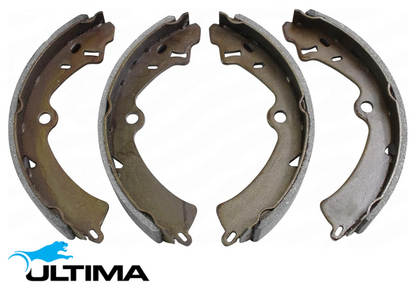 ULTIMA REAR BRAKE SHOE SET TO SUIT HOLDEN BARINA SB C14SE C14NZ 1.4L I4 SUITS COMBO MODEL