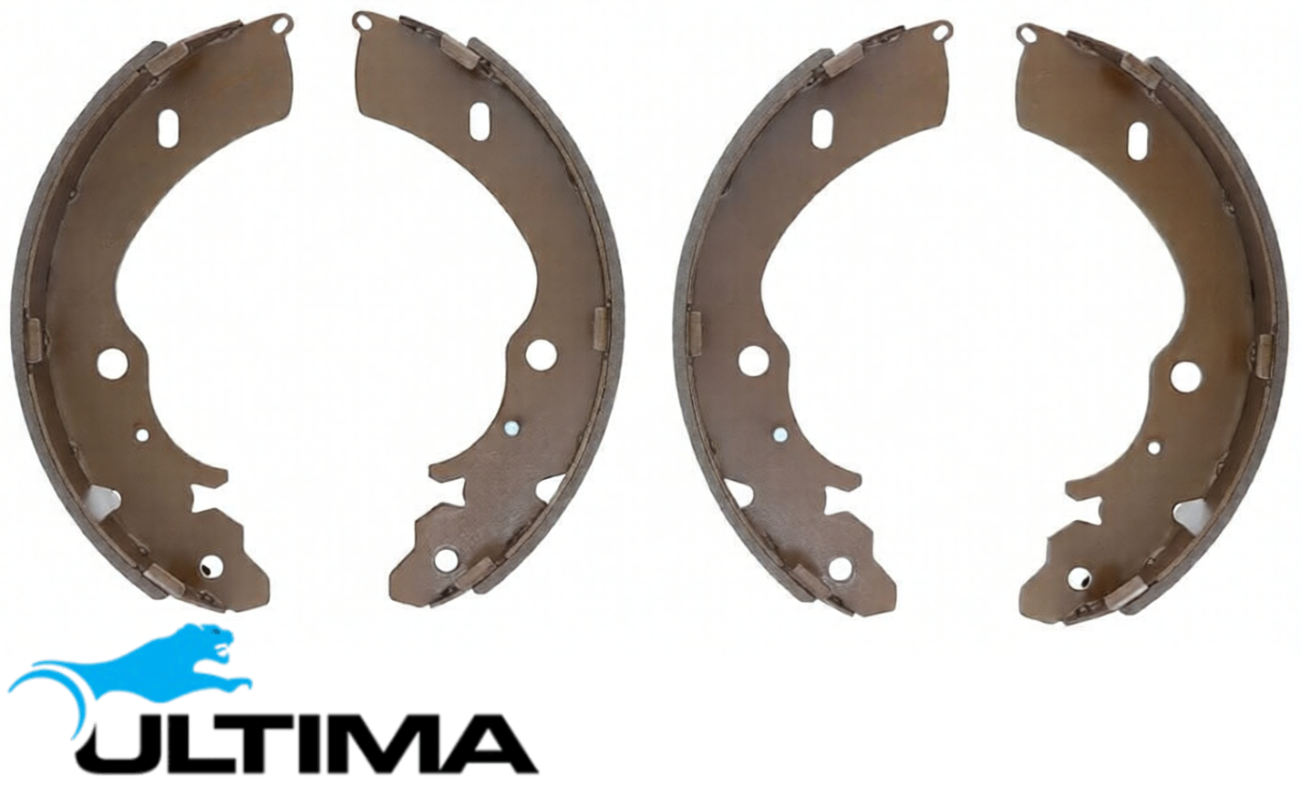 ULTIMA REAR BRAKE SHOE SET TO SUIT ISUZU D-MAX TFR 4JJ1-TCX 3.0L I4 EXCEPT SX SPACE CAB MODEL