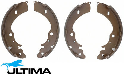 ULTIMA REAR BRAKE SHOE SET TO SUIT ISUZU D-MAX TFR 4JJ1-TCX 3.0L I4 EXCEPT SX SPACE CAB MODEL