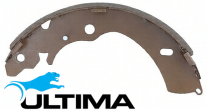 ULTIMA REAR BRAKE SHOE SET TO SUIT ISUZU D-MAX TFR 4JJ1-TCX 3.0L I4 EXCEPT SX SPACE CAB MODEL