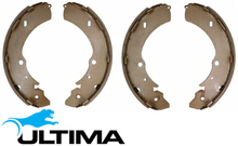 ULTIMA REAR BRAKE SHOE SET TO SUIT ISUZU D-MAX TFR TFS 4JJ1-TCX TURBO DIESEL 3.0L I4 TILL 02/2013