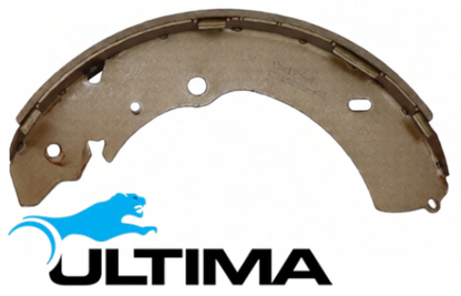 ULTIMA REAR BRAKE SHOE SET TO SUIT ISUZU D-MAX TFR TFS 4JJ1-TCX TURBO DIESEL 3.0L I4 TILL 02/2013