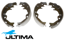 REAR BRAKE SHOES SET TO SUIT ISUZU D-MAX TFR TFS 4JJ1-TCX 4JJ3-TCX RZ4E-TC 1.9L 3.0L I4 FROM 06/2012