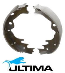 REAR BRAKE SHOES SET TO SUIT ISUZU D-MAX TFR TFS 4JJ1-TCX 4JJ3-TCX RZ4E-TC 1.9L 3.0L I4 FROM 06/2012