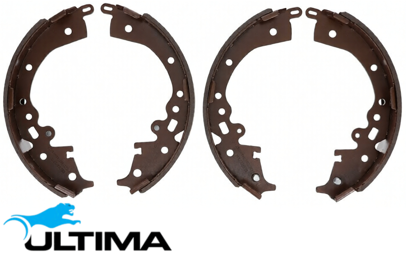 ULTIMA REAR BRAKE SHOE SET TO SUIT TOYOTA HILUX GGN120R 1GR-FE 4.0L V6