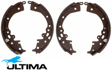 ULTIMA REAR BRAKE SHOES TO SUIT TOYOTA HILUX WORKMATE GUN122R 2GD-FTV TURBO DIESEL 2.4L I4 SUITS 2D