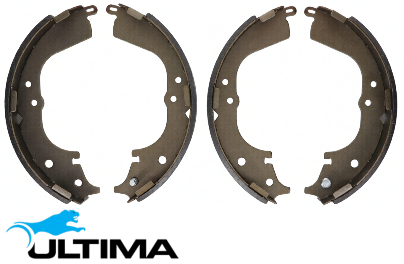 ULTIMA REAR BRAKE SHOE SET TO SUIT TOYOTA HIACE RZH113R RZH125R 2RZ-E 2.4L I4 SUITS 85KW ONLY