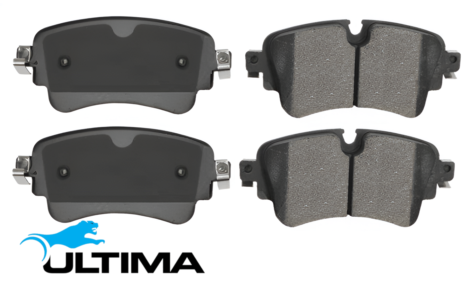 ULTIMA REAR CERAMIC BRAKE PAD SET TO SUIT AUDI Q5 FY DGKB TURBO 2.0L I4 SUITS 45 TFSI QUATTRO MHEV