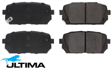 ULTIMA REAR CERAMIC BRAKE PAD SET TO SUIT HYUNDAI IX35 LM D4HA TURBO DIESEL 2.0L I4
