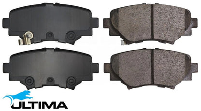 ULTIMA REAR BRAKE PAD SET TO SUIT MAZDA PE-VPR P5-VPS S5-DPTS SH-VPTR 1.5L 2.0L 2.2L I4