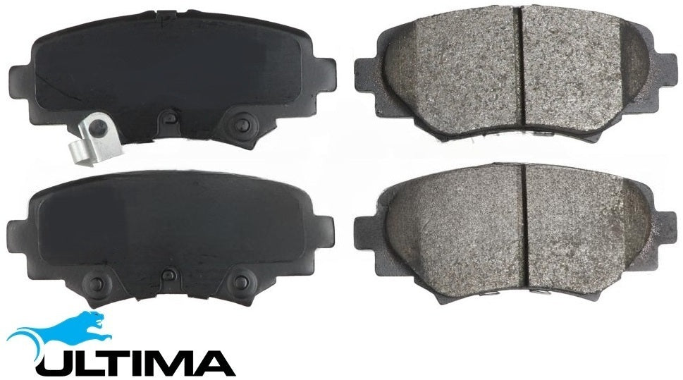 ULTIMA REAR BRAKE PAD SET TO SUIT MAZDA PE-VPR P5-VPS S5-DPTS SH-VPTR 1.5L 2.0L 2.2L I4