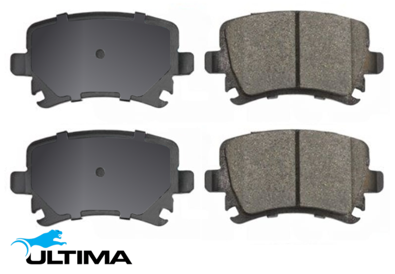 ULTIMA REAR BRAKE PAD SET TO SUIT SKODA OCTAVIA 1Z 1NE 1U AGU ALH BWA BMM BMN 1.8L 1.9L 2.0L I4