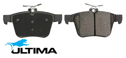 ULTIMA REAR BRAKE PAD SET TO SUIT VOLKSWAGEN CHHA CHHB CHPA CJSB CJXB CJXD CJXC CJXE CXDA CXSA DJHA DJHB DLBA TURBO 1.4L 1.8L 2.0L I4