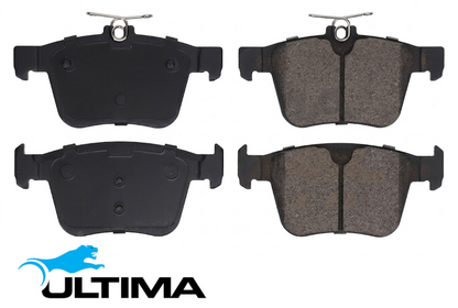 ULTIMA REAR BRAKE PAD SET TO SUIT VOLKSWAGEN GOLF MK.7 CHHA CHHB CHPA CJSB CJXB CJXD CJXC CJXE CXDA CXSA CZDA DLBA 1.4L 1.8L 2.0L I4