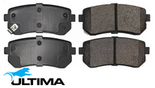 ULTIMA REAR BRAKE PAD SET TO SUIT KIA CERATO TD G4KD 2.0L I4