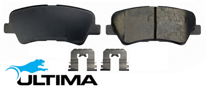 ULTIMA REAR BRAKE PAD SET TO SUIT LDV G10 SV7A SV7C 4G69S4N EH1SF EH1SG EH1SH N1RY SC20M163 TURBO DIESEL 1.9L 2.0L 2.4L I4